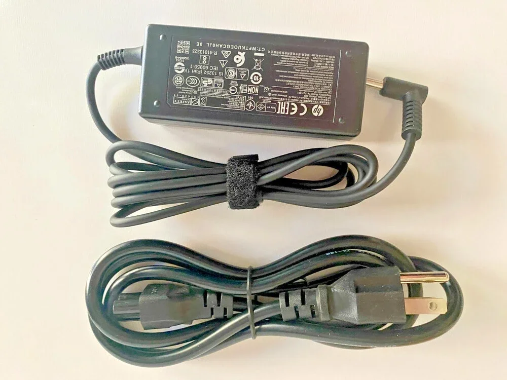 Genuine HP AC 45W 19.5V Power Adapter - HP Part# 854054-002